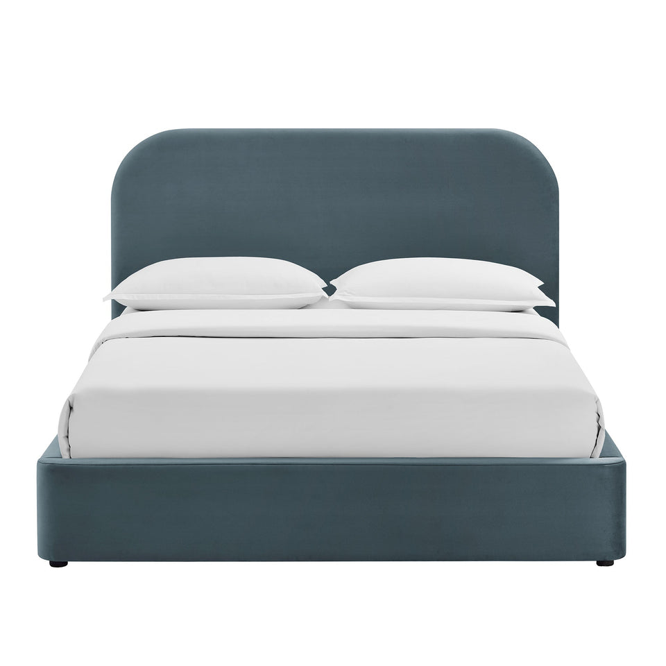 Keynote Performance Velvet Storage Platform Bed Frame by Modway
