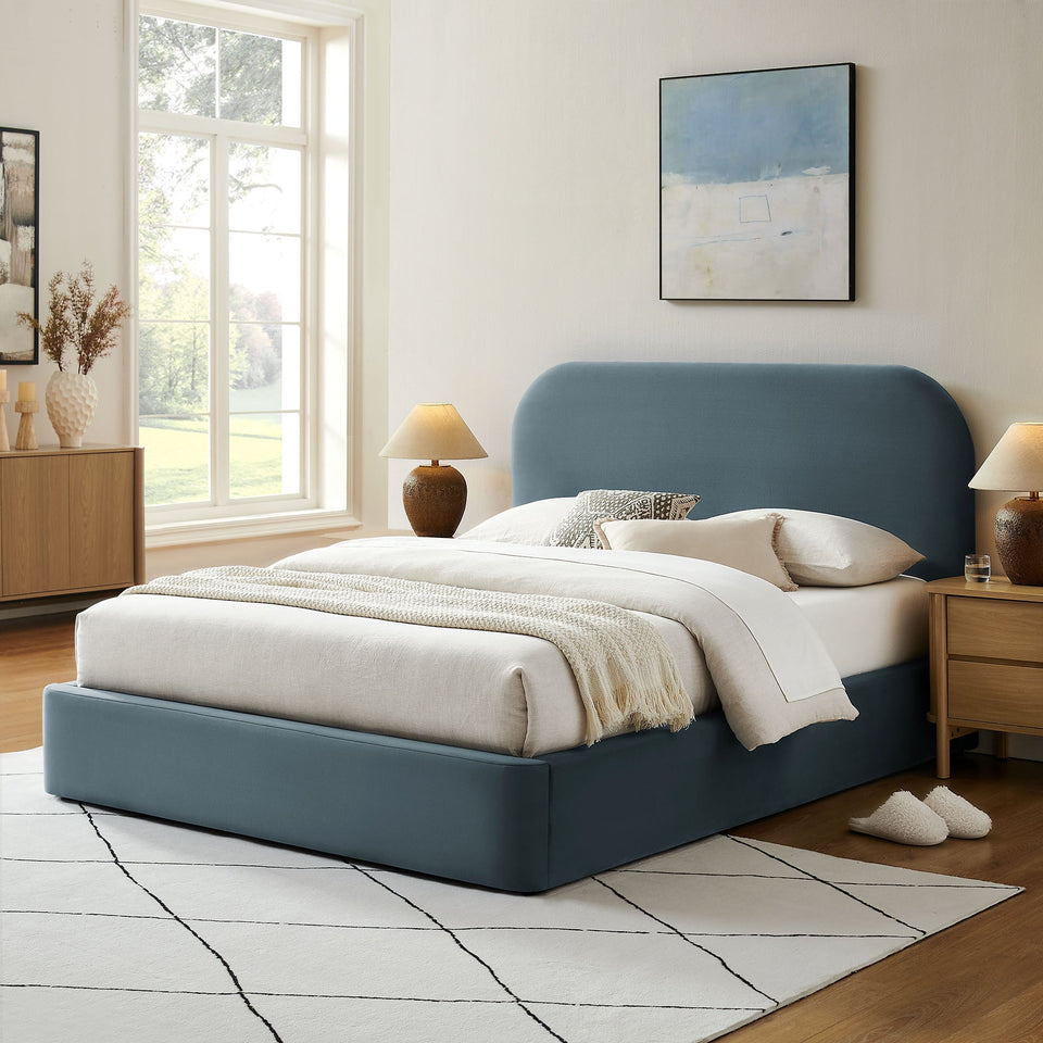 Keynote Performance Velvet Storage Platform Bed Frame by Modway