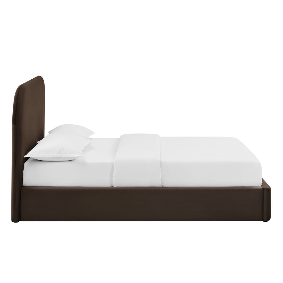 Keynote Performance Velvet Storage Platform Bed Frame by Modway