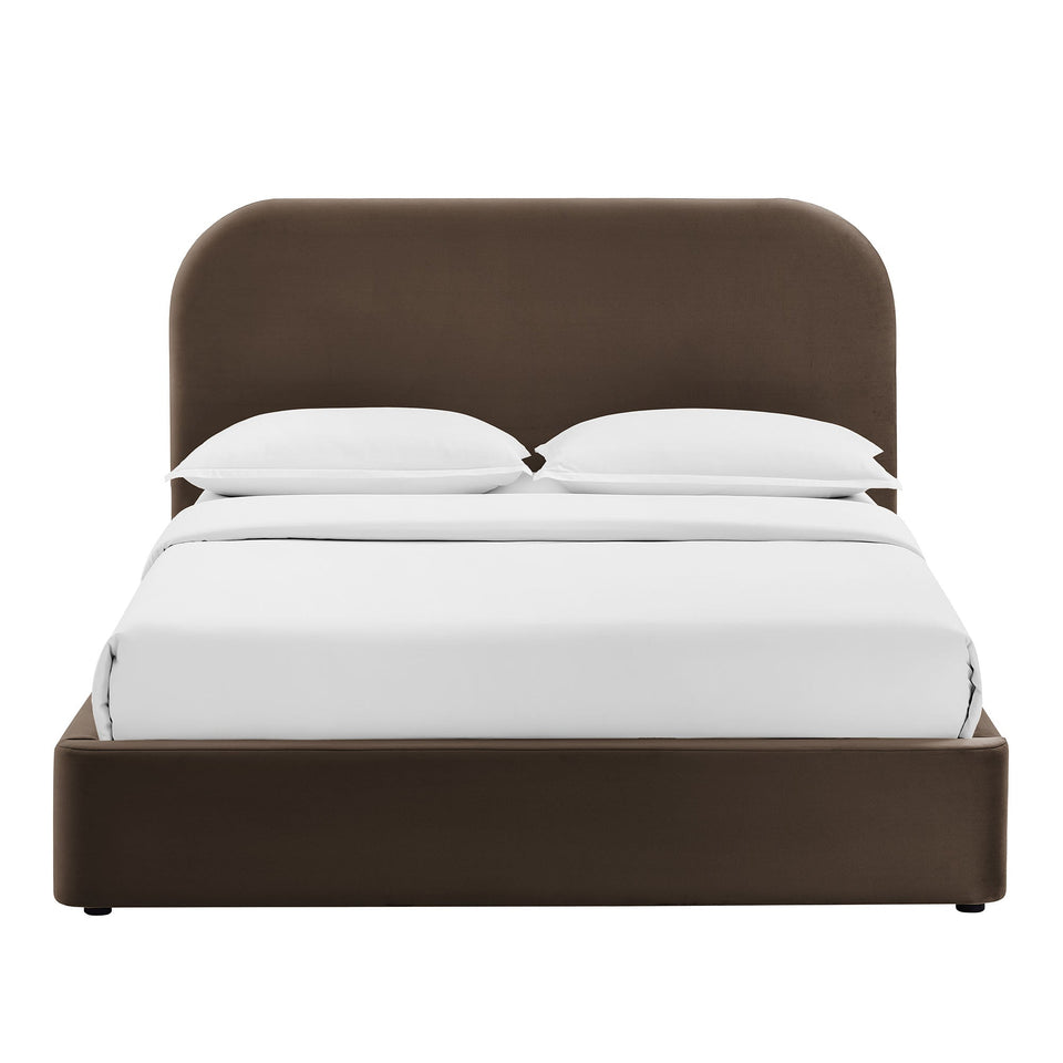 Keynote Performance Velvet Storage Platform Bed Frame by Modway