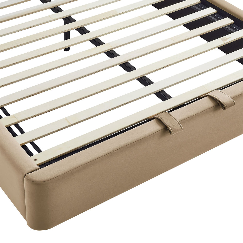 Keynote Performance Velvet Storage Platform Bed Frame by Modway