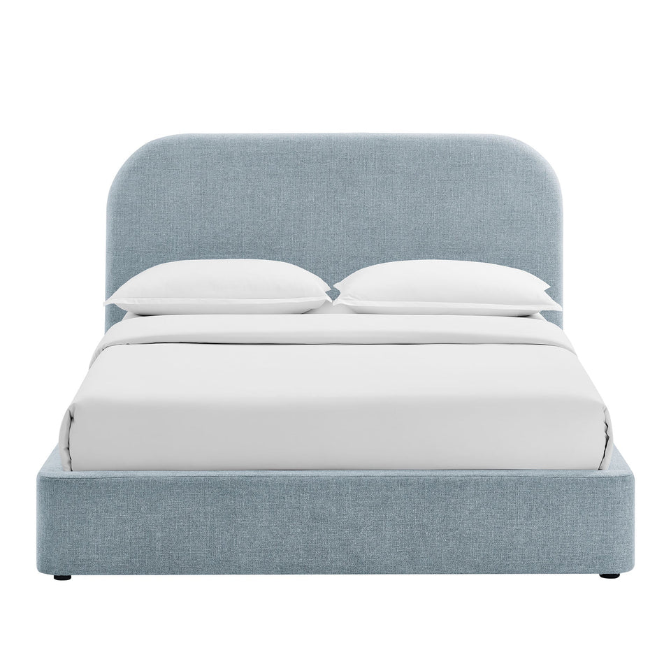 Keynote Fabric Upholstered Storage Platform Bed Frame by Modway
