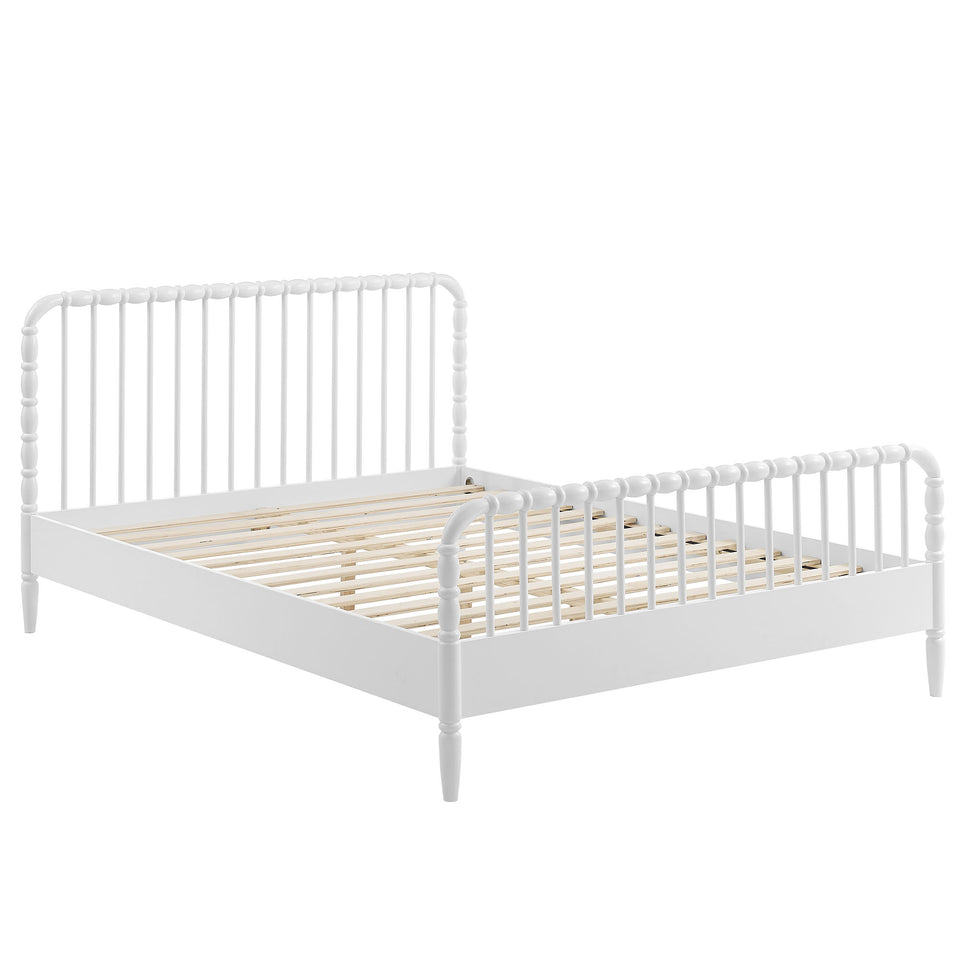 Arlette King Size Wood Spindle Bed Frame by Modway