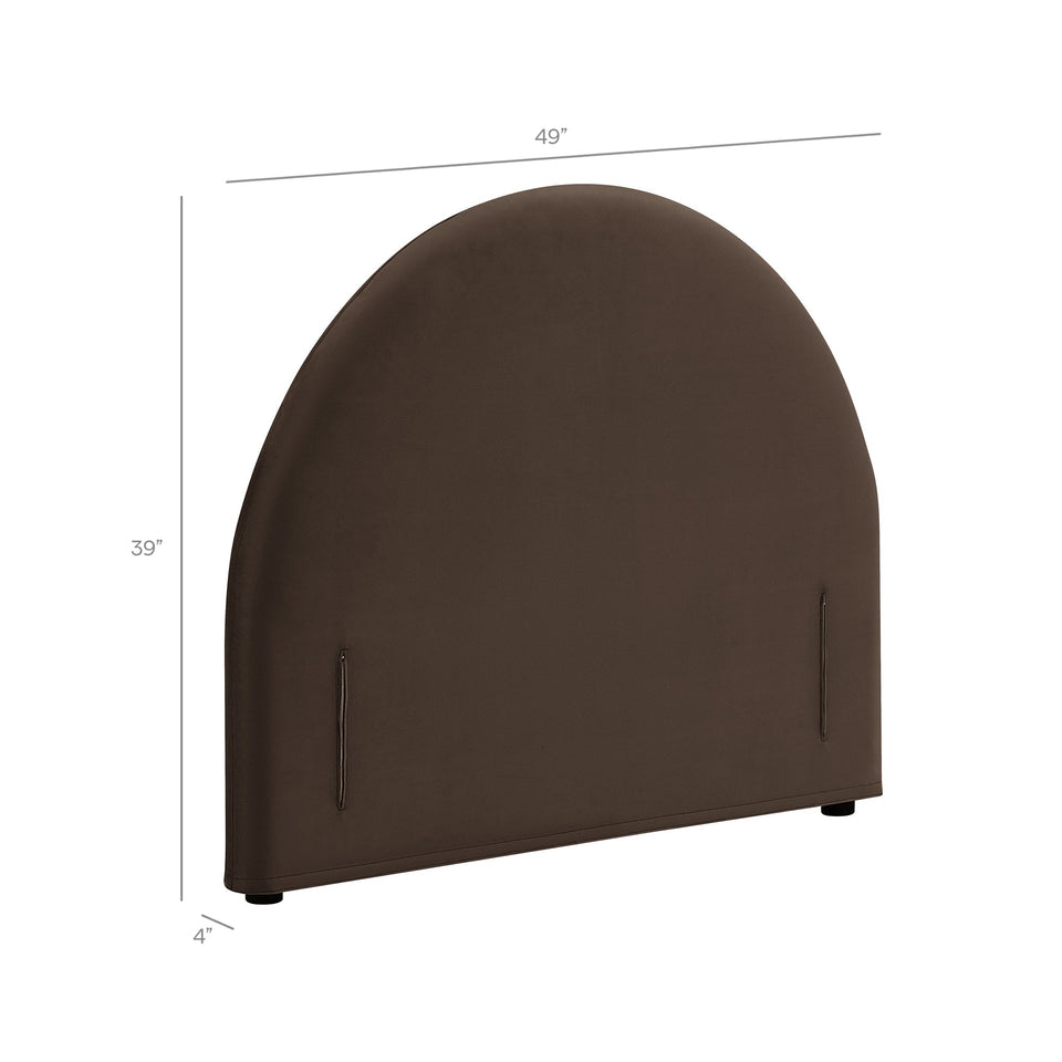 Modway Resort Performance Velvet Arched Headboard by Modway