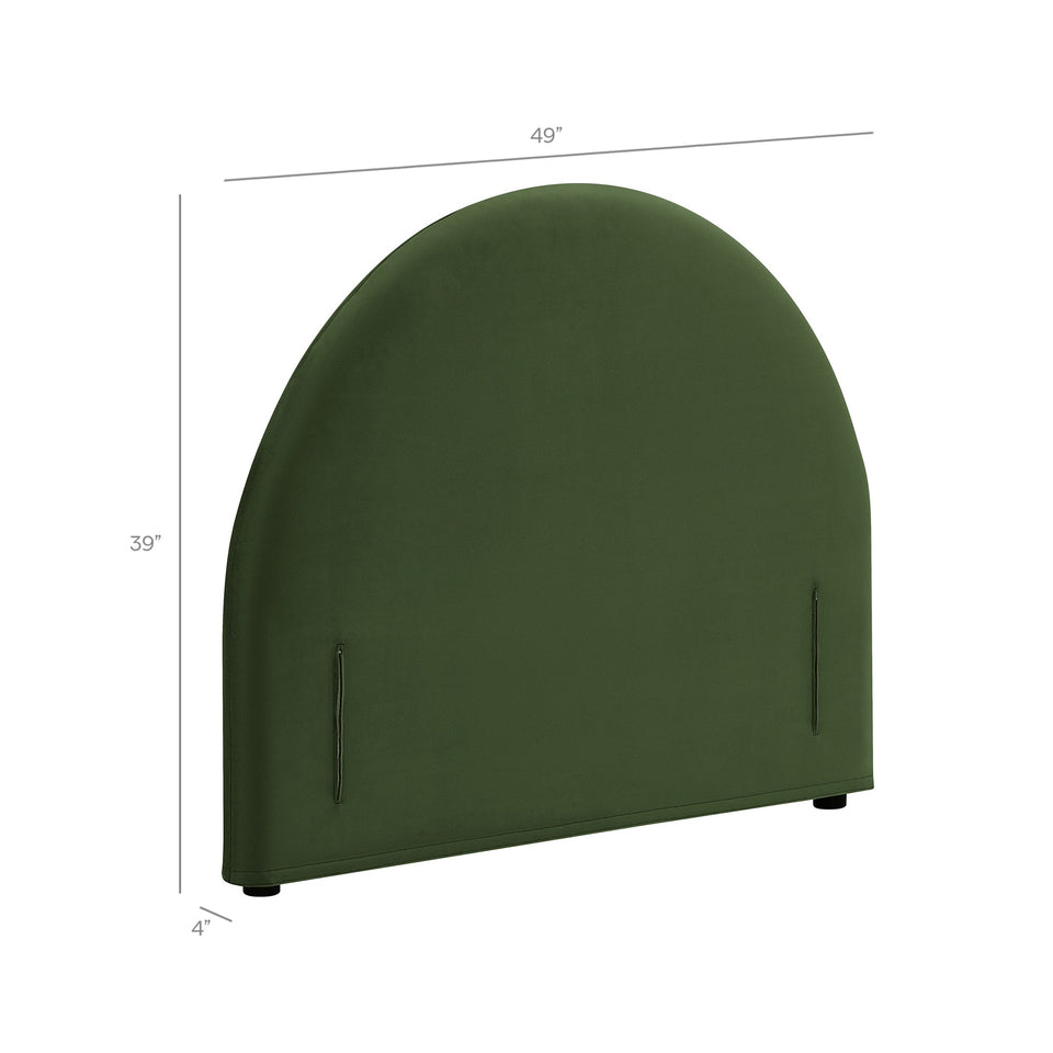 Modway Resort Performance Velvet Arched Headboard by Modway