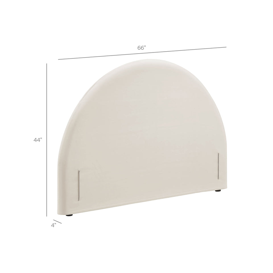 Modway Resort Performance Velvet Arched Headboard by Modway