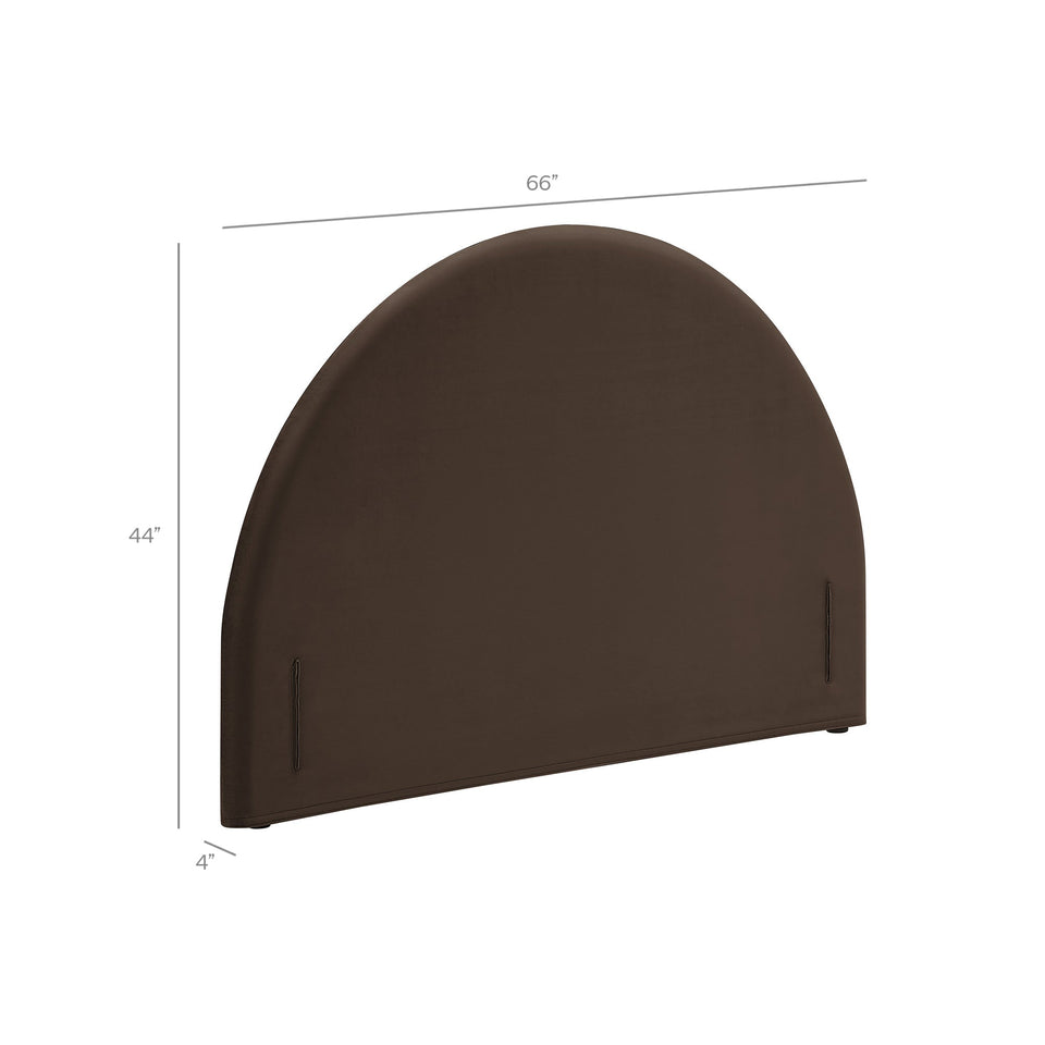 Modway Resort Performance Velvet Arched Headboard by Modway