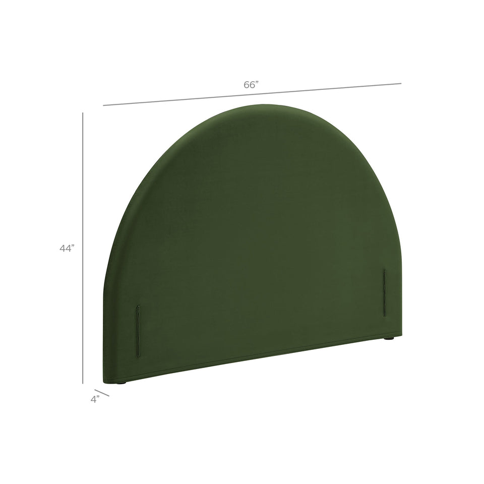 Modway Resort Performance Velvet Arched Headboard by Modway