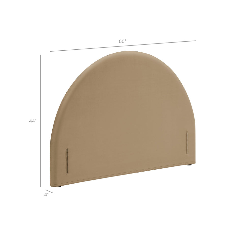 Modway Resort Performance Velvet Arched Headboard by Modway
