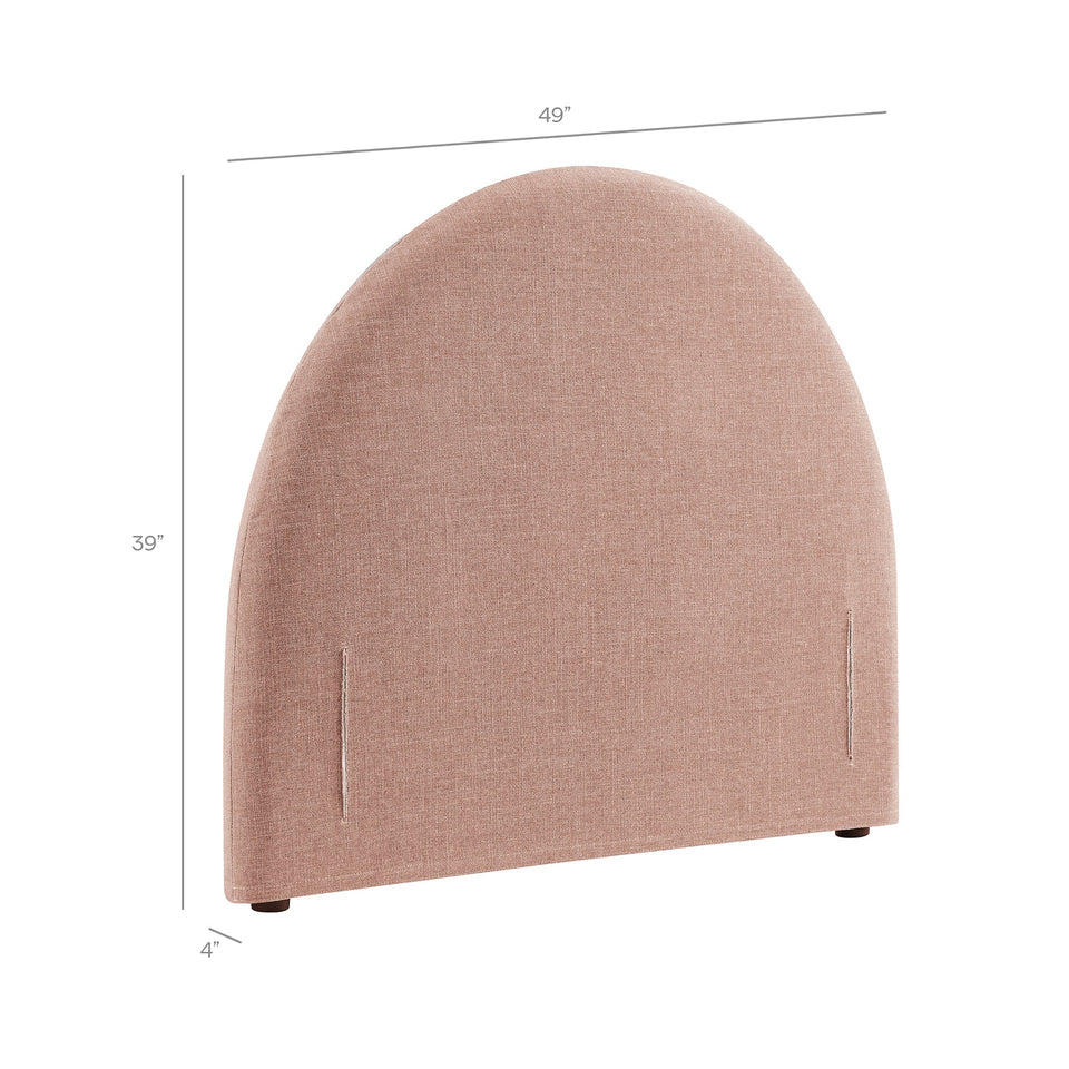 Modway Resort Queen Woven Upholstered Fabric Arched Headboard by Modway