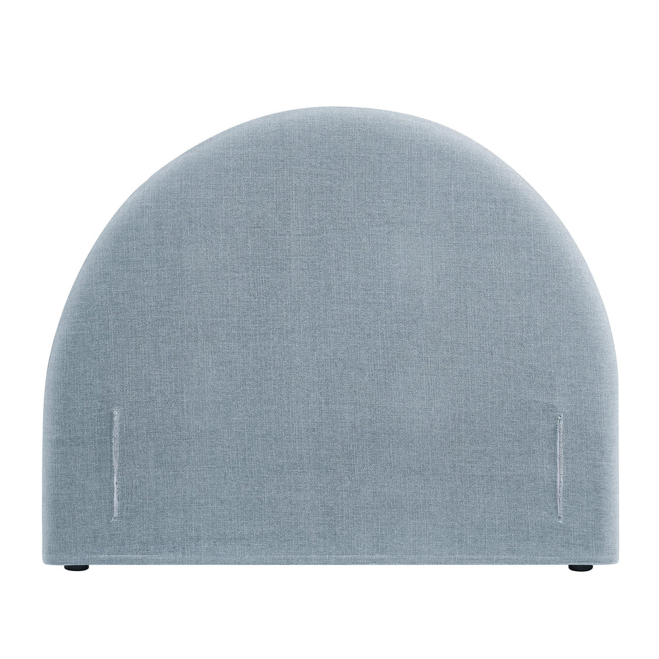 Modway Resort Queen Woven Upholstered Fabric Arched Headboard by Modway