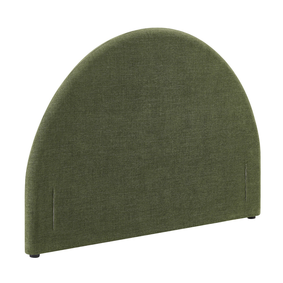 Modway Resort Queen Woven Upholstered Fabric Arched Headboard by Modway