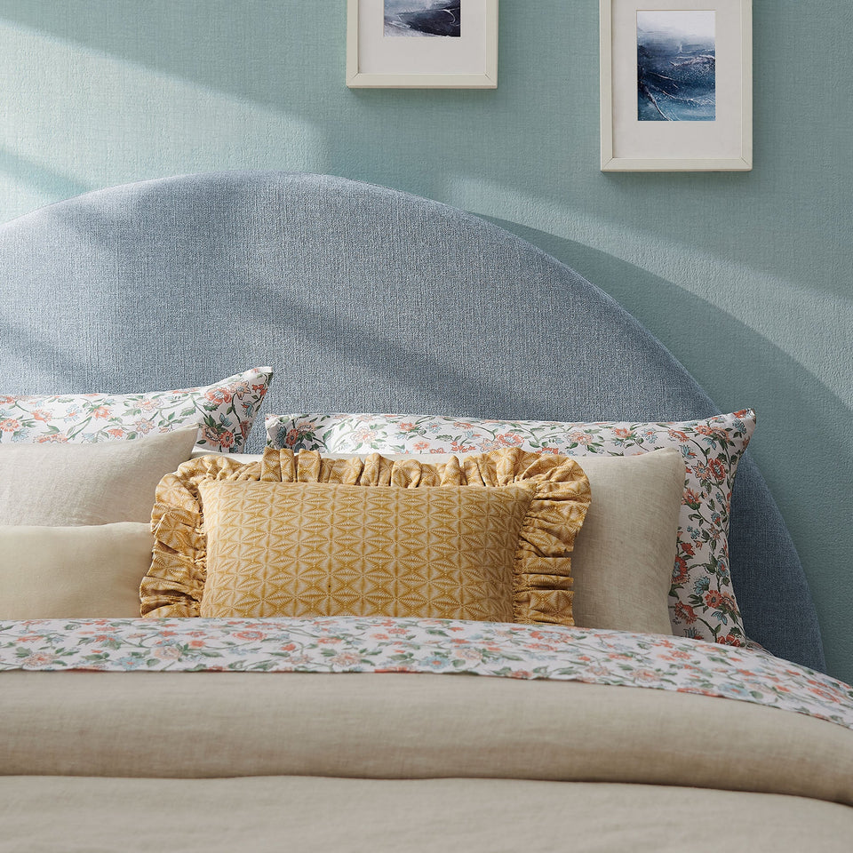 Modway Resort Queen Woven Upholstered Fabric Arched Headboard by Modway