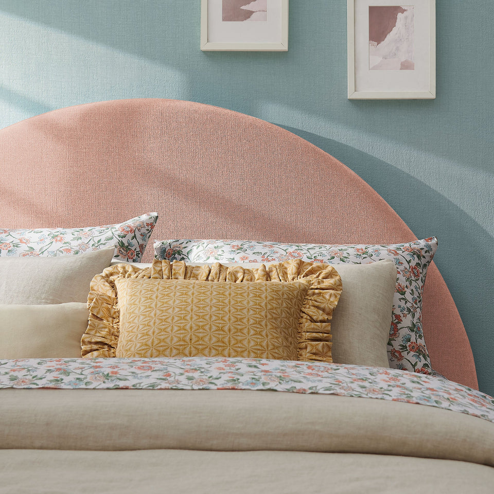 Modway Resort Queen Woven Upholstered Fabric Arched Headboard by Modway