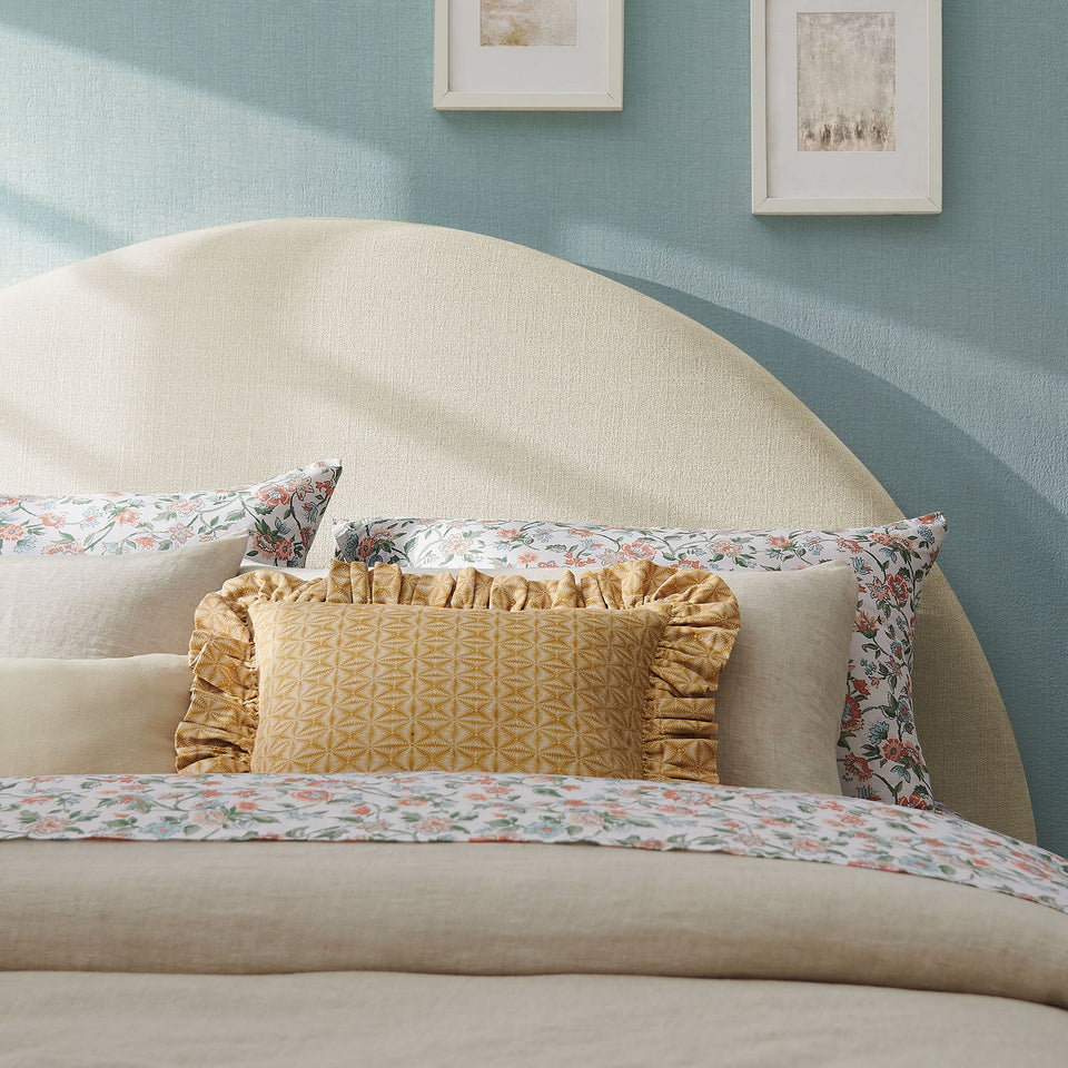 Modway Resort Queen Woven Upholstered Fabric Arched Headboard by Modway