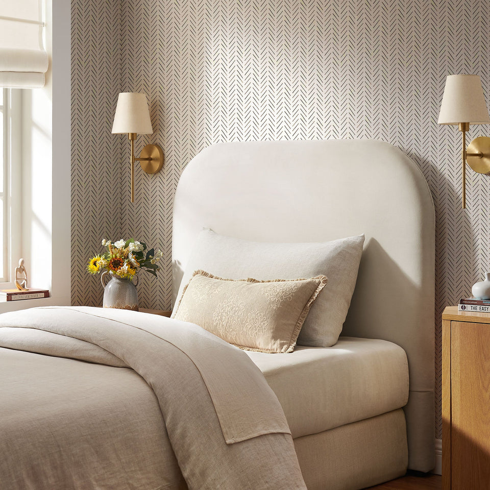 Keynote Twin Stain-Resistant Performance Velvet Headboard by Modway