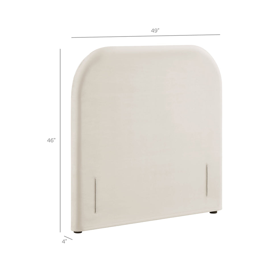 Keynote Twin Stain-Resistant Performance Velvet Headboard by Modway