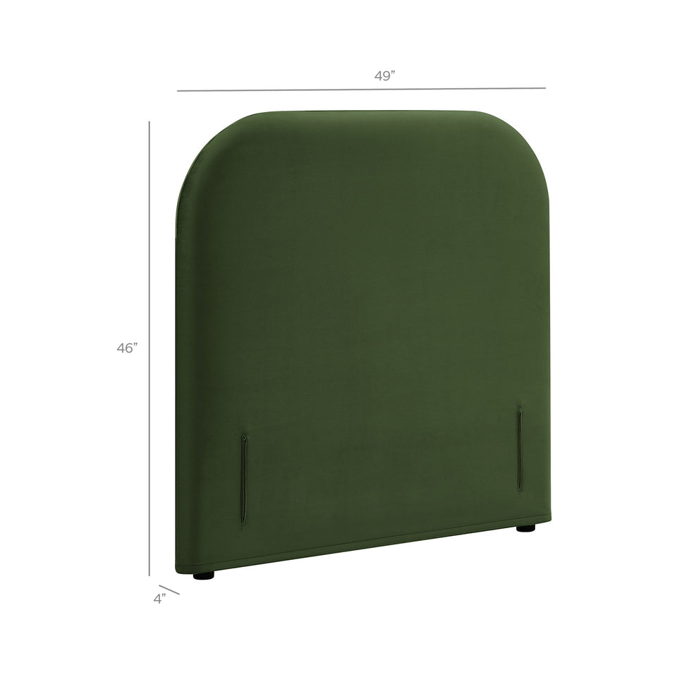 Keynote Twin Stain-Resistant Performance Velvet Headboard by Modway