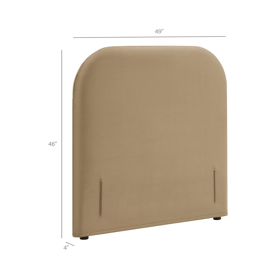 Keynote Twin Stain-Resistant Performance Velvet Headboard by Modway