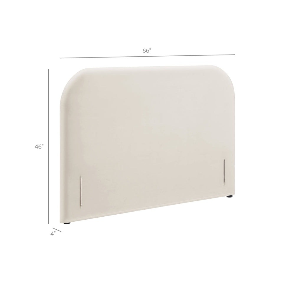 Keynote Full Size Stain-Resistant Performance Velvet Headboard by Modway