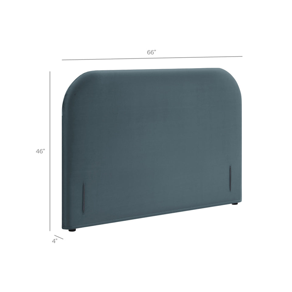 Keynote Full Size Stain-Resistant Performance Velvet Headboard by Modway