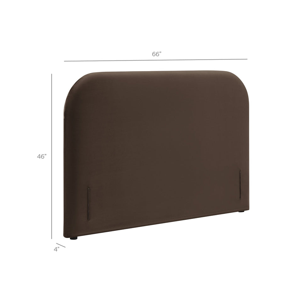 Keynote Full Size Stain-Resistant Performance Velvet Headboard by Modway