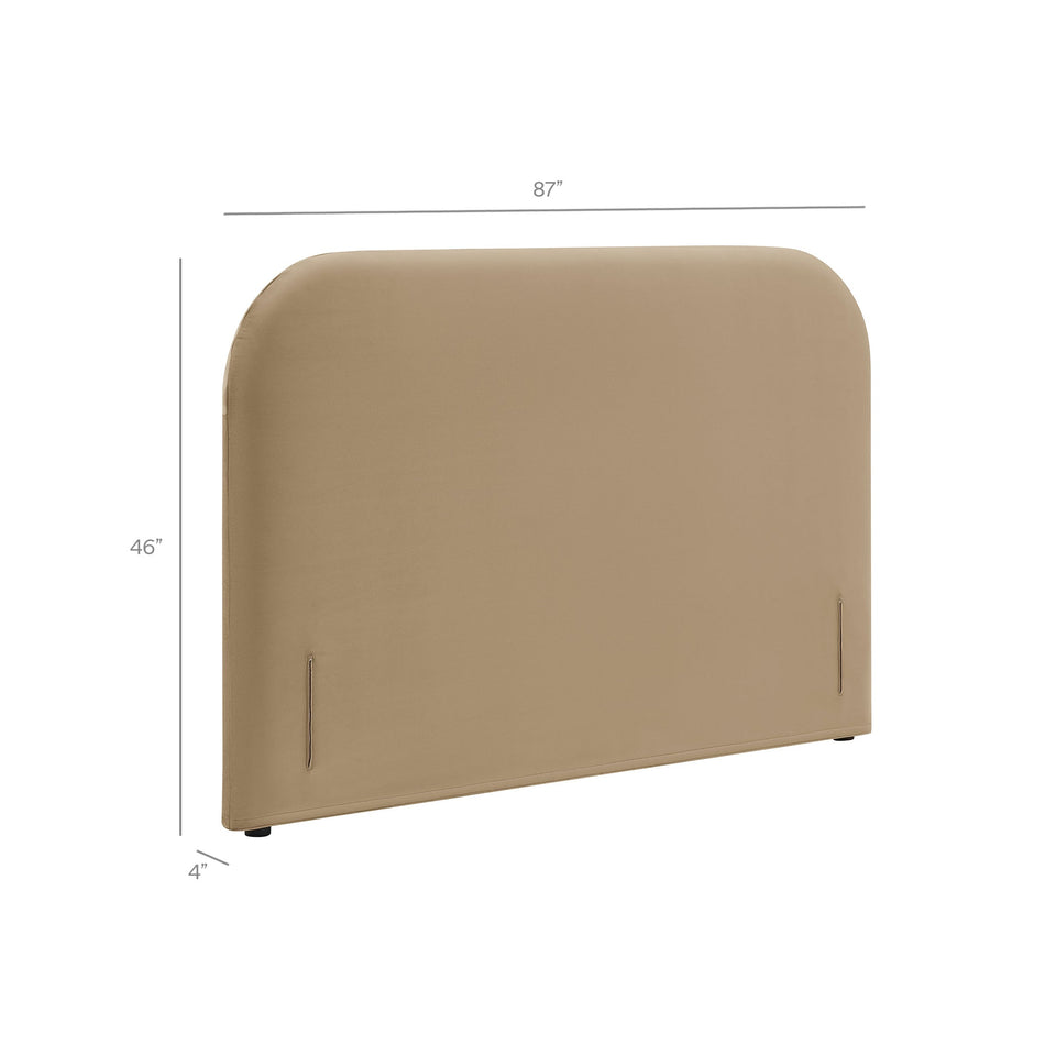 Keynote King Size Stain-Resistant Performance Velvet Headboard by Modway