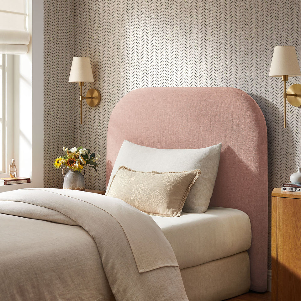 Keynote Twin Size Upholstered Fabric Headboard by Modway
