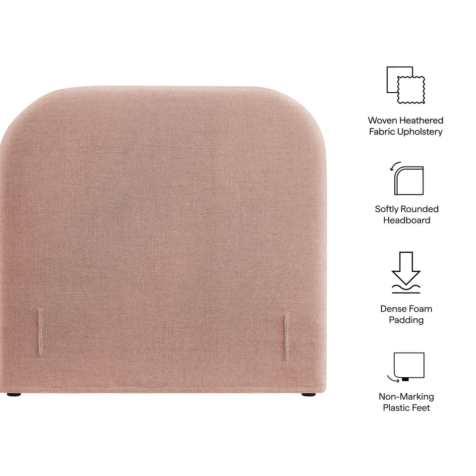 Keynote Twin Size Upholstered Fabric Headboard by Modway