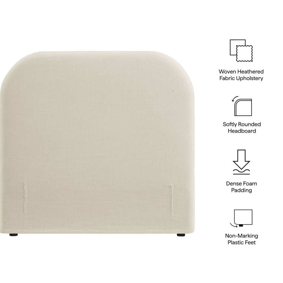 Keynote Twin Size Upholstered Fabric Headboard by Modway