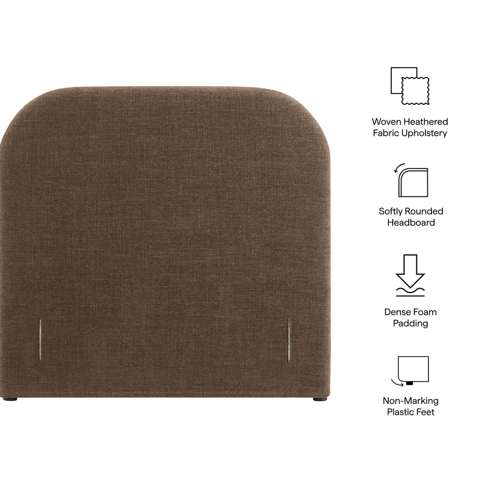 Keynote Twin Size Upholstered Fabric Headboard by Modway
