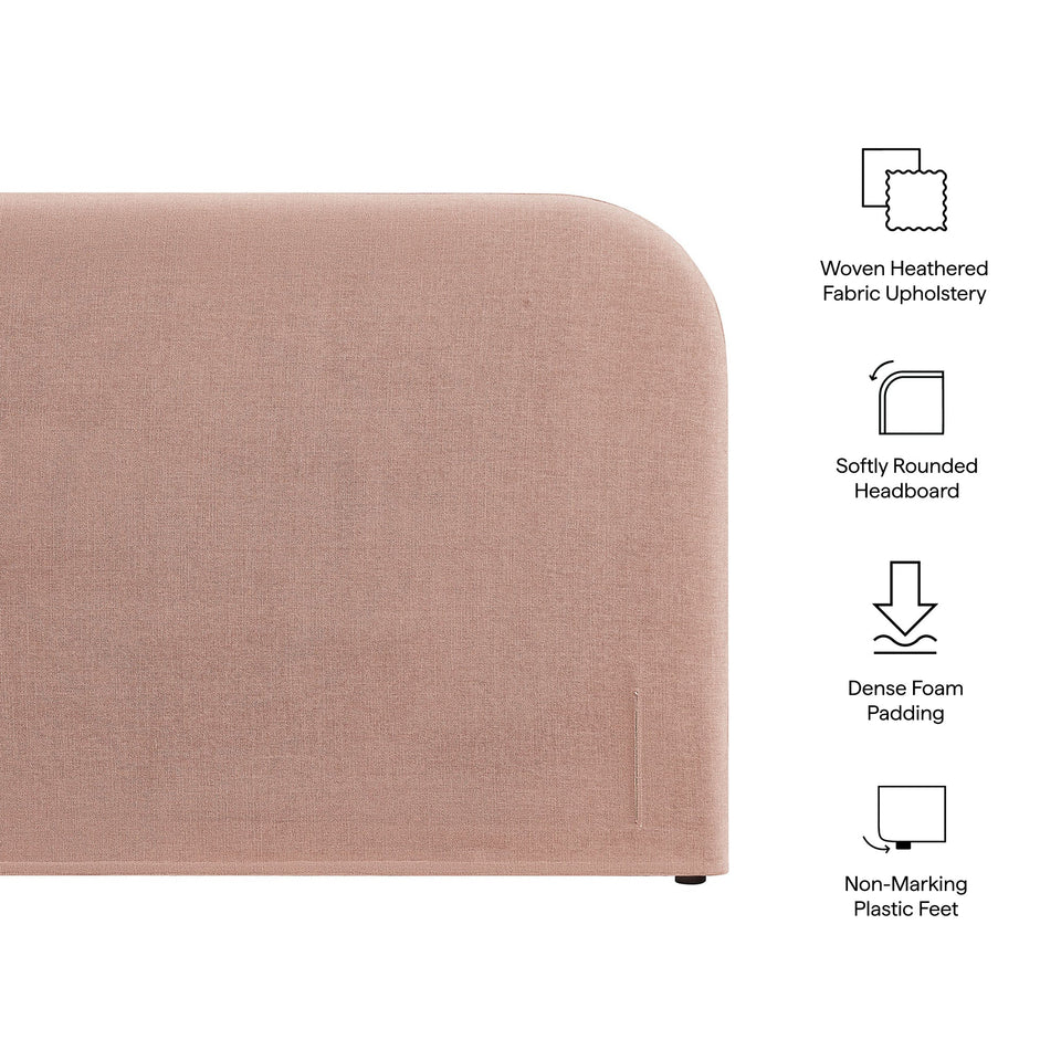 Keynote Full Size Upholstered Fabric Headboard by Modway