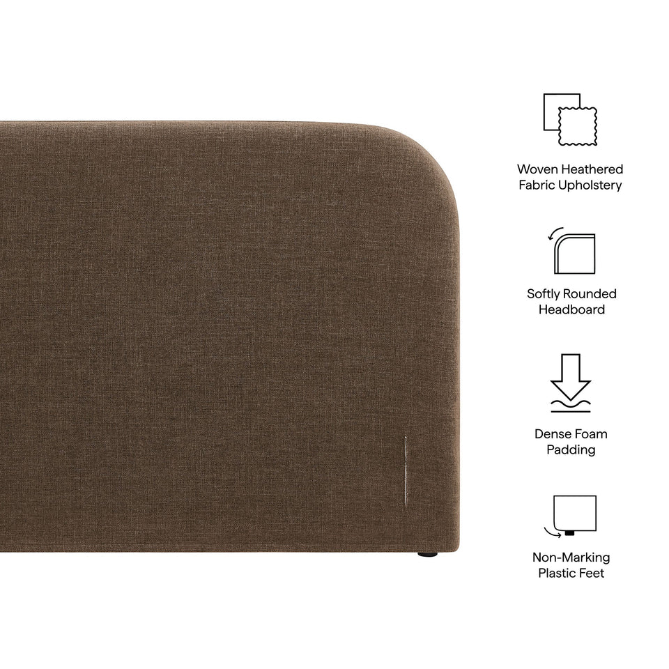 Keynote Queen Size Upholstered Fabric Headboard by Modway