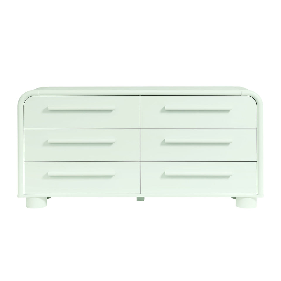 Bellamy Curved 6-Drawer Dresser by Modway