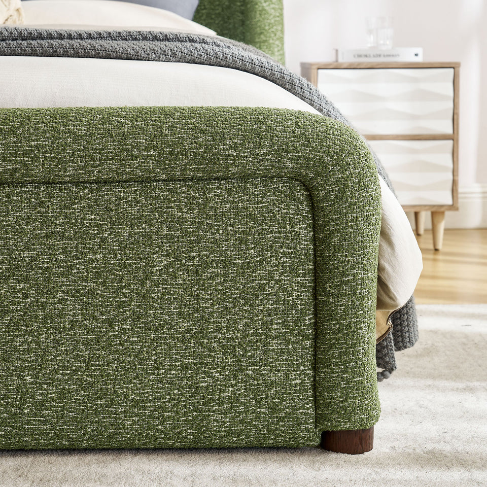Tasmin Upholstered Fabric Platform Bed by Modway