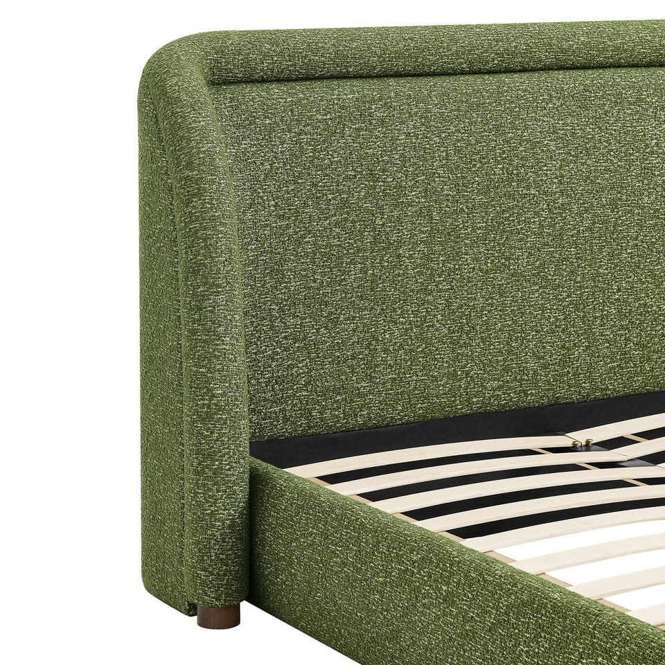Tasmin Upholstered Fabric Platform Bed by Modway