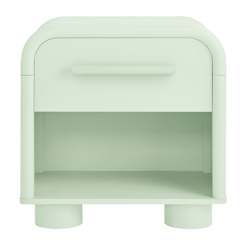 Bellamy Curved 1-Drawer Nightstand by Modway