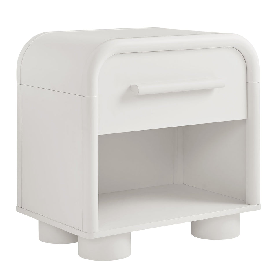 Bellamy Curved 1-Drawer Nightstand by Modway
