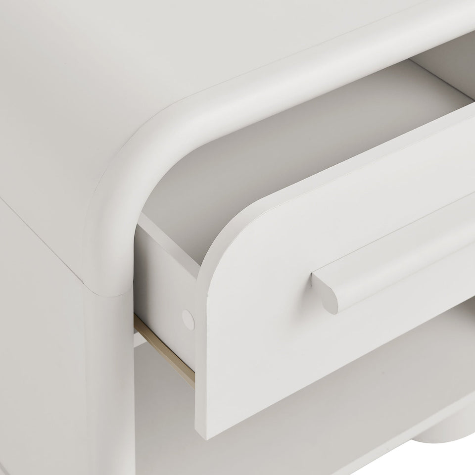 Bellamy Curved 1-Drawer Nightstand by Modway