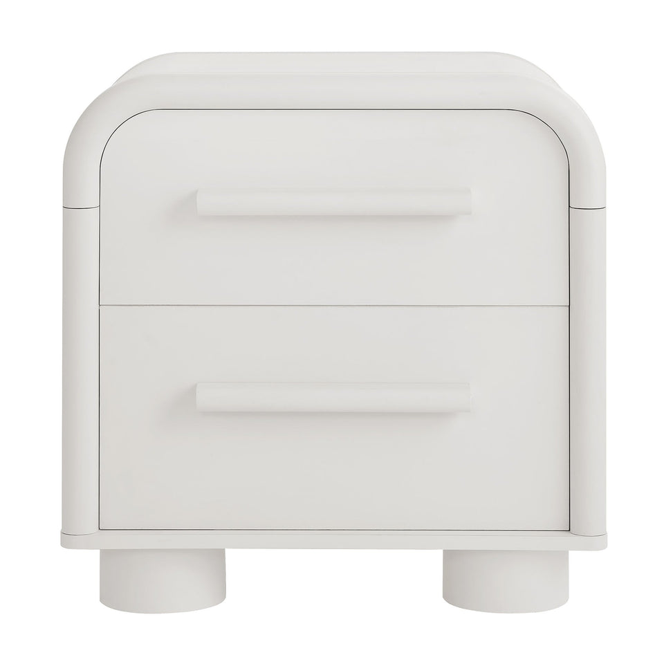 Bellamy Curved 2-Drawer Nightstand by Modway