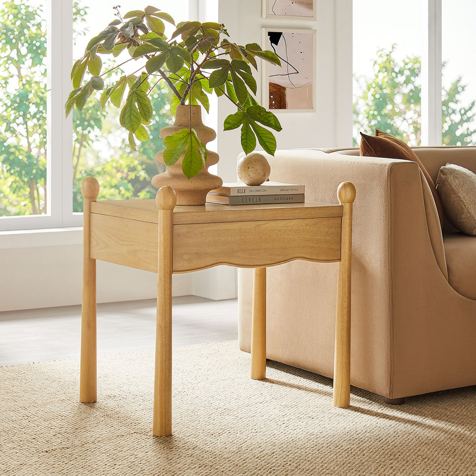 Darcy Wood Nightstand or Side Table by Modway
