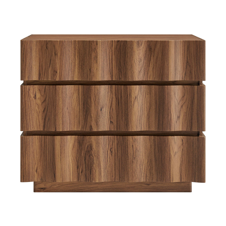 Isola Wavy 3 Drawer Chest by Modway