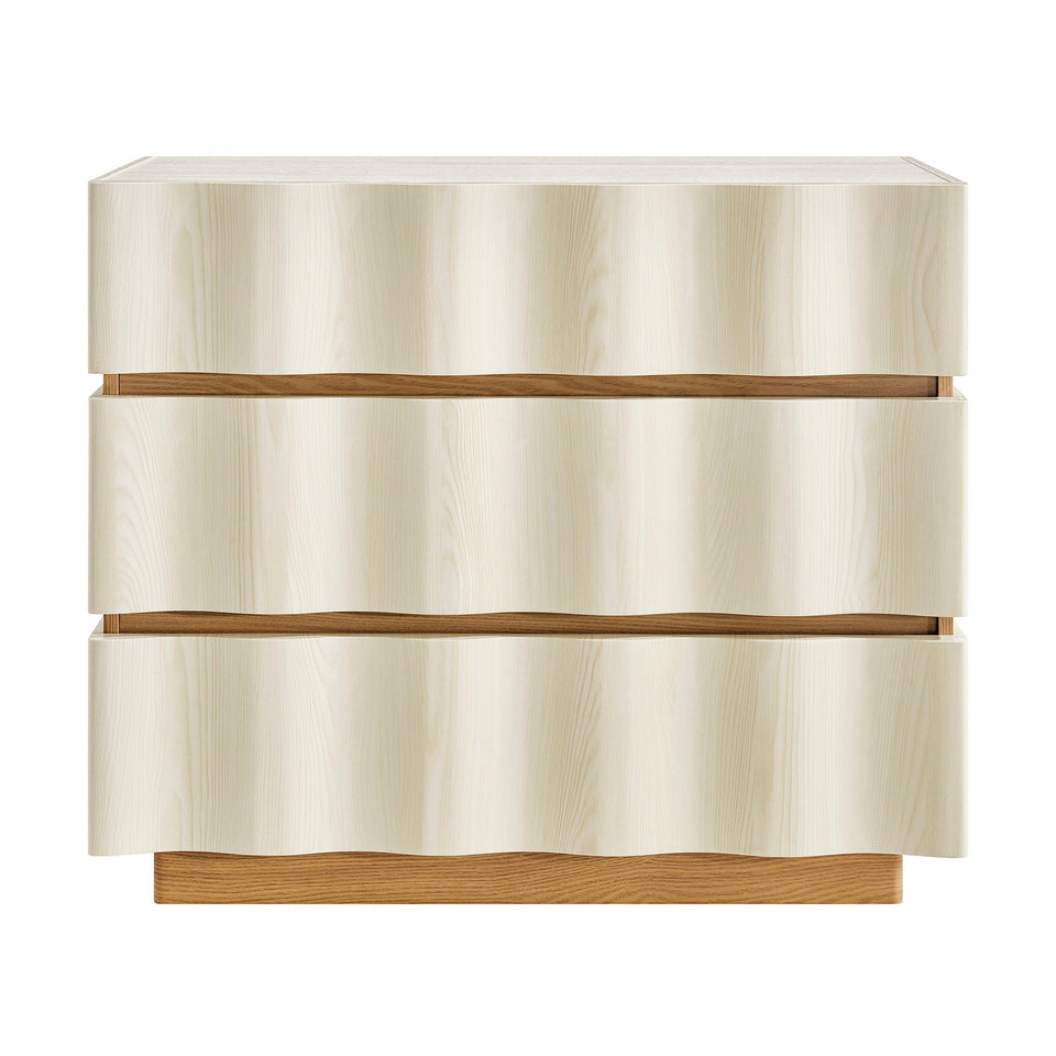 Isola Wavy 3 Drawer Chest by Modway