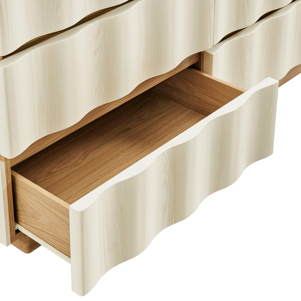 Isola Wavy 6 Drawer Dresser by Modway