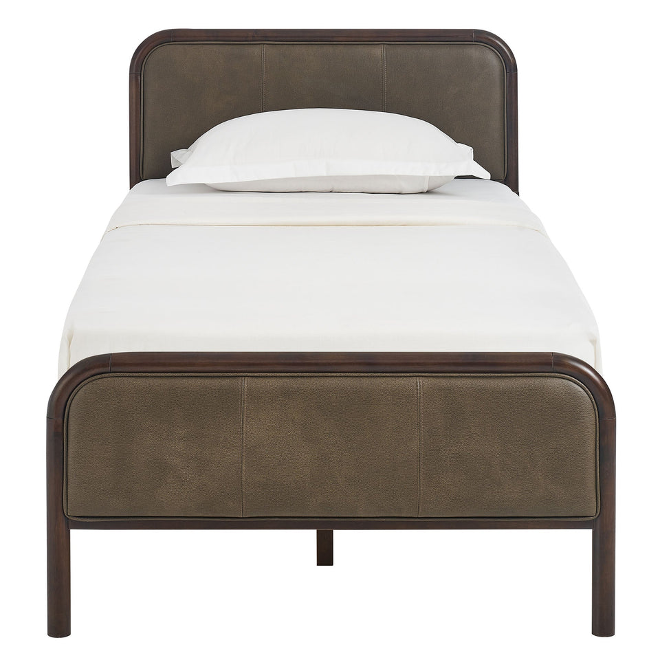 Wexford Vegan Leather Platform Bed by Modway