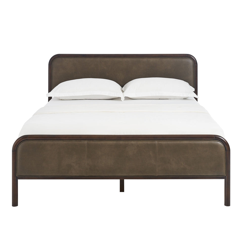 Wexford Vegan Leather Platform Bed by Modway
