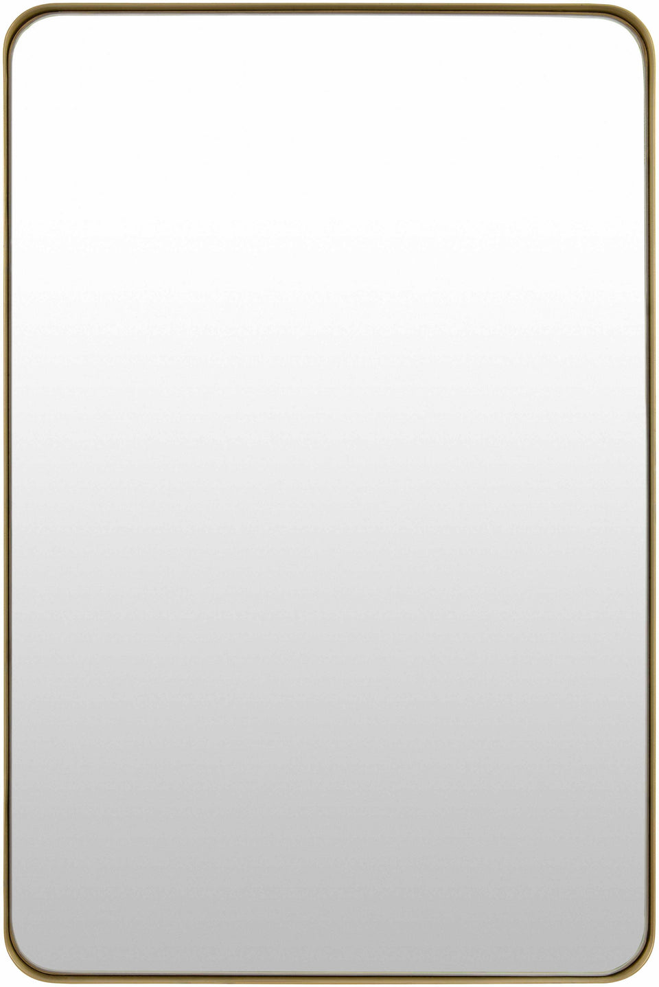 Tubii Gold Mirror with Iron Base