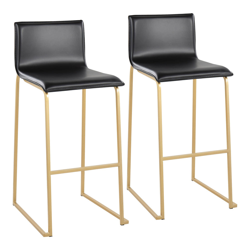 Mara 30" Fixed-Height Barstool - Set of 2