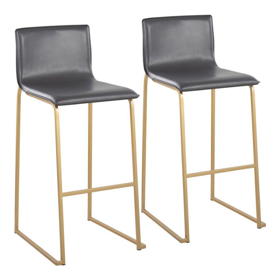 Mara 30" Fixed-Height Barstool - Set of 2