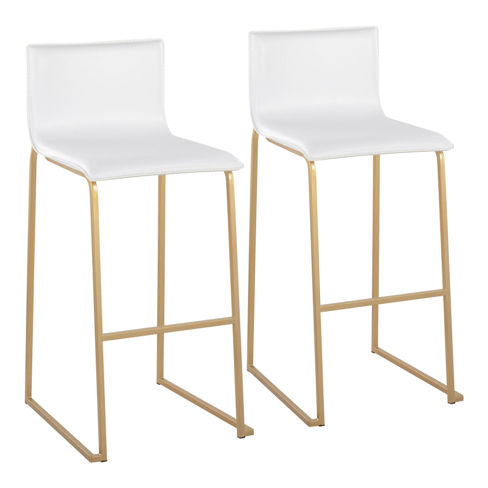 Mara 30" Fixed-Height Barstool - Set of 2